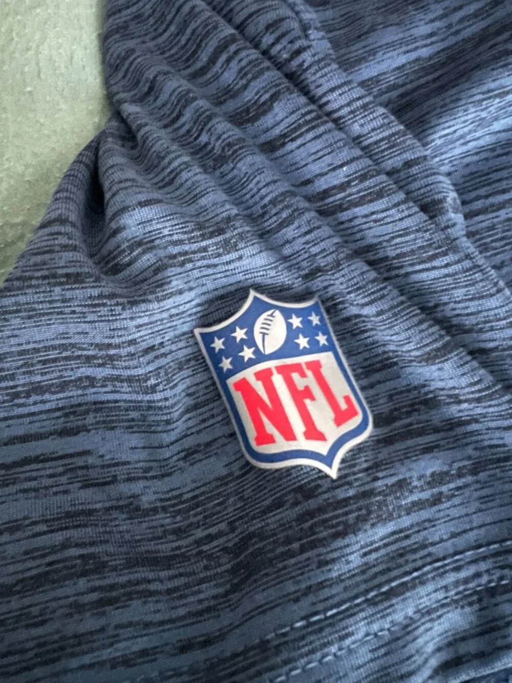 Nike Dri-FIT Dallas Cowboys NFL Graphic Performance T-Shirt Men's Small Blue